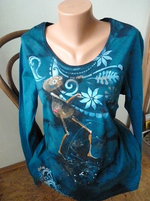 Triko "Brambora v paisley", vel 44 — foto 3
