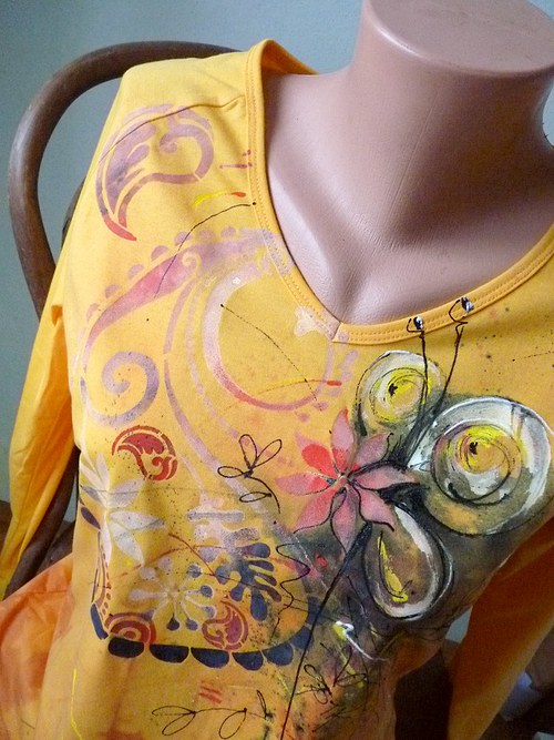 Triko "motýl v paisley", vel L — foto 4