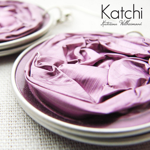 Náušnice Recy Nespresso - light violet — foto 2