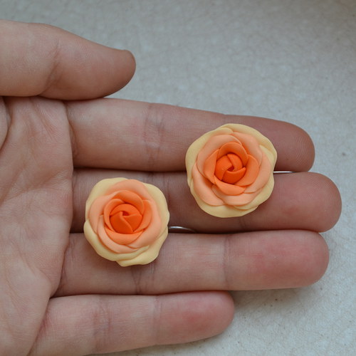 Oranžové růžičky — foto 2