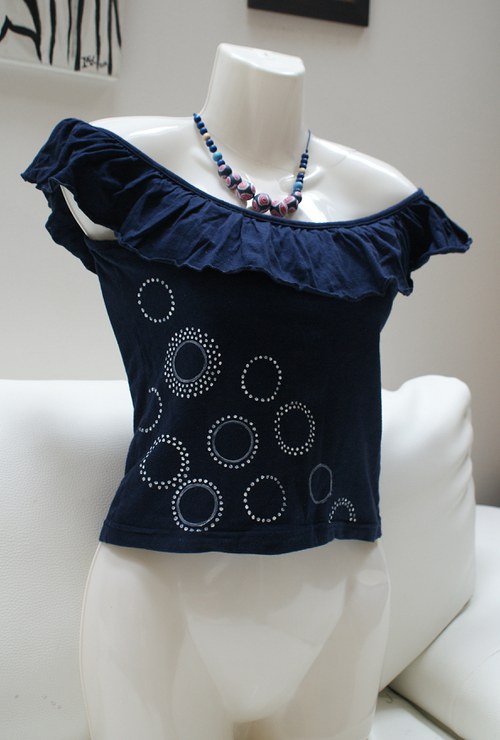 Volánkový top — foto 2