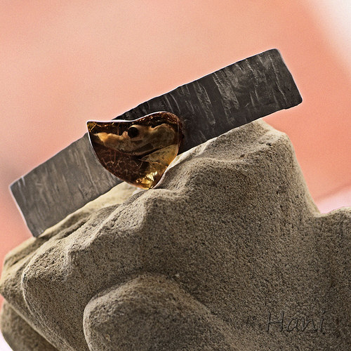Jantarová - spona do vlasů 10 cm — foto 4