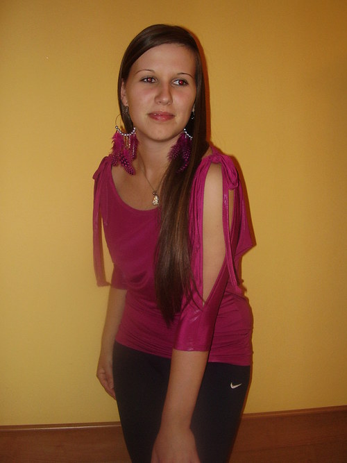Fuchsiová halenka — foto 2