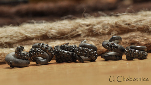 "kamenná" chapadla do dreadů — foto 2