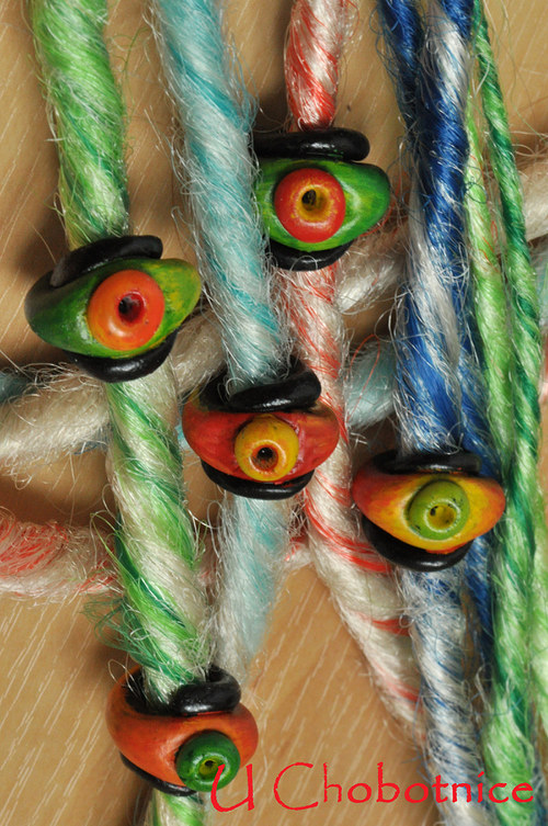 5 psychedelických očiček do dreadů a pseudodreadů — foto 3