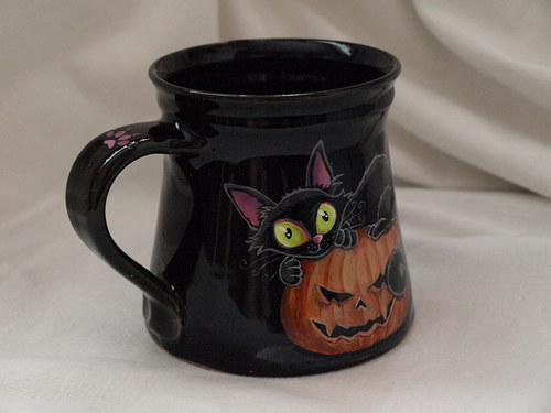 Hrnček - Halloween Kitty — foto 2