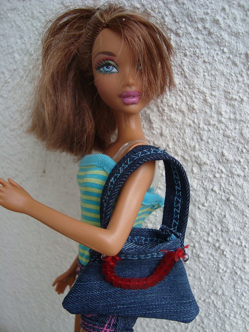 Jeans taška přes rameno — foto 2