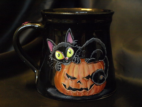 Hrnček - Halloween Kitty — foto 3