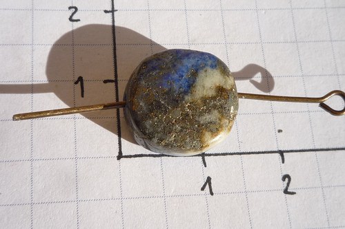 Vrtaný lapis lazuli č. A280 — foto 3