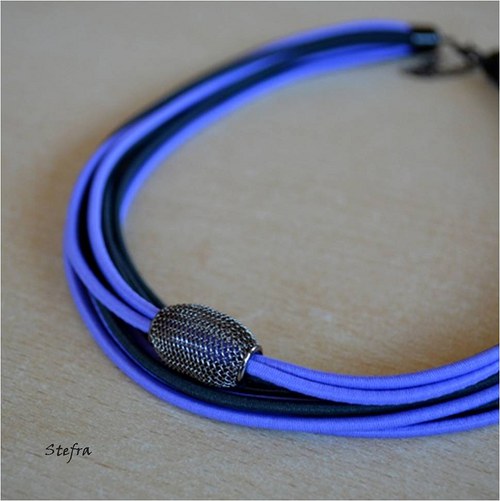 Black violet - náhrdelník — foto 3