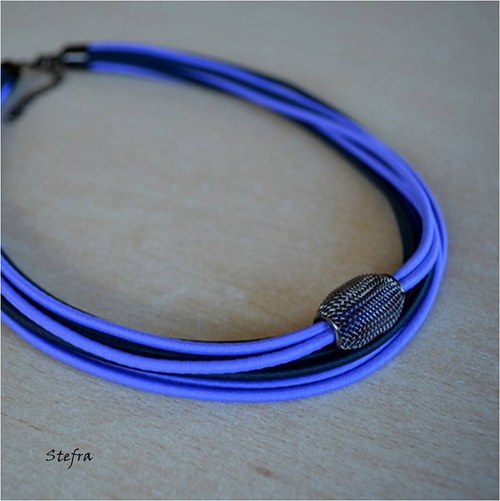 Black violet - náhrdelník — foto 4