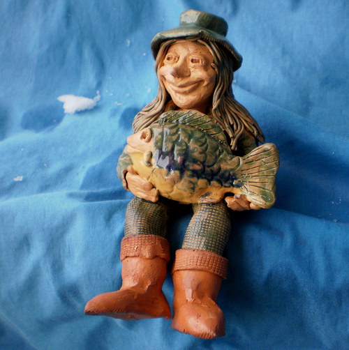 Vodník Robínek -s kapříkem-16cm — foto 3