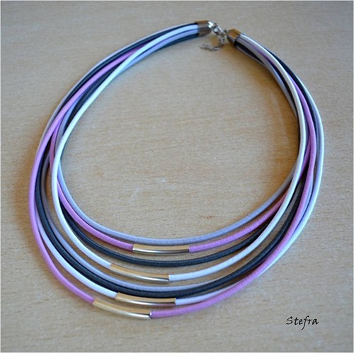 Silver lilac - náhrdelník — foto 4