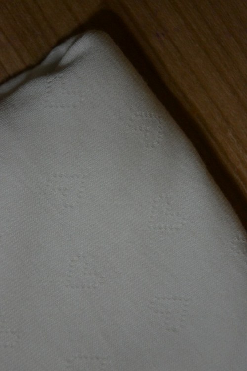 Bavlněná látka - úplet se vzorem — foto 2