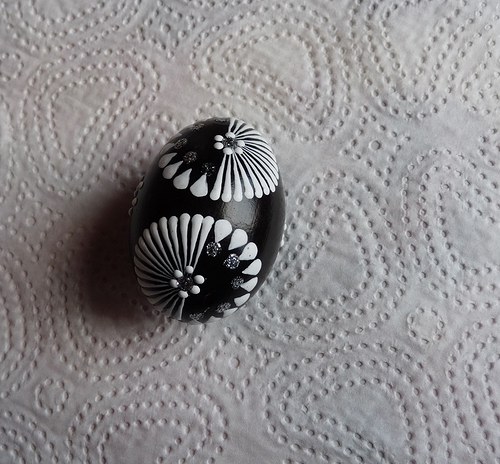 Velikonoční kraslice černé — foto 3
