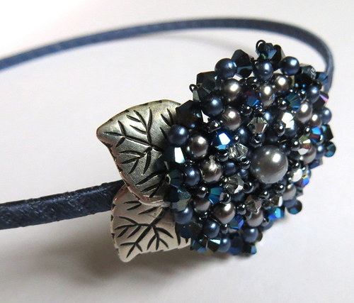 Čelenka "Navy blue" — foto 2