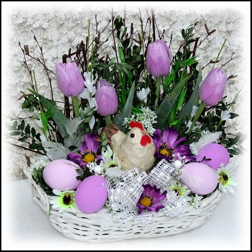 Jarní koš - do fialova — foto 2
