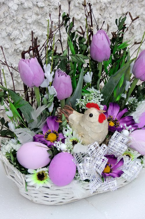 Jarní koš - do fialova — foto 3