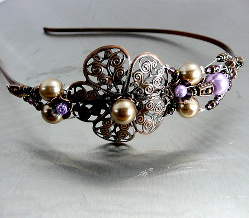 Čelenka : " Just flower and pearls " — foto 2