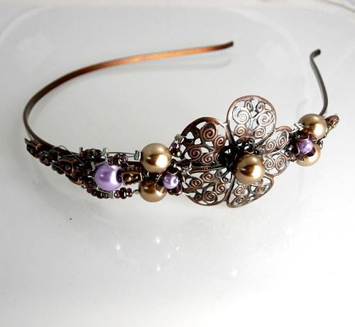 Čelenka : " Just flower and pearls " — foto 3