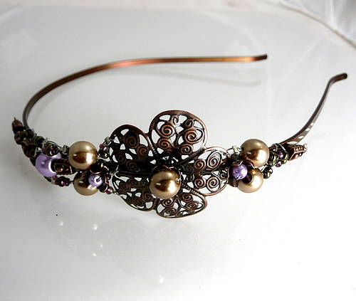 Čelenka : " Just flower and pearls " — foto 4
