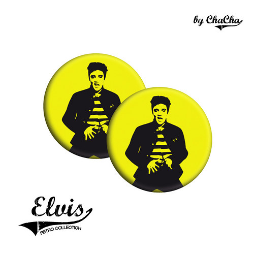 Elvis - náušnice pecky — foto 2