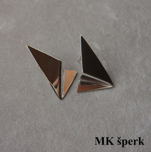 Minimalistické náušnice — foto 2