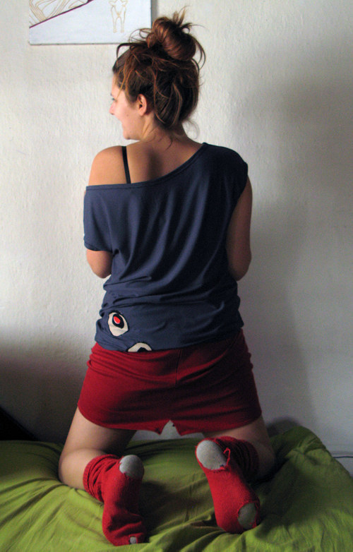Oboustranné očíčkové triko — foto 6