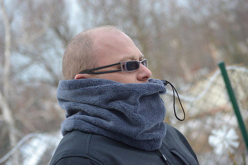 Teplý zimní nákrčník.... — foto 4