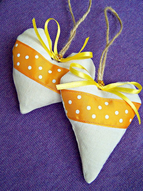 Oranžové srdíčko - špičaté — foto 2