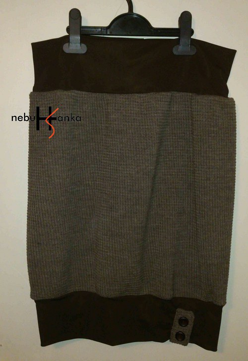 Hnědá úpletovka — foto 2