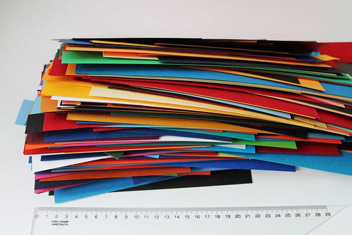 MIX dlouhých kartonů...1 kg — foto 2