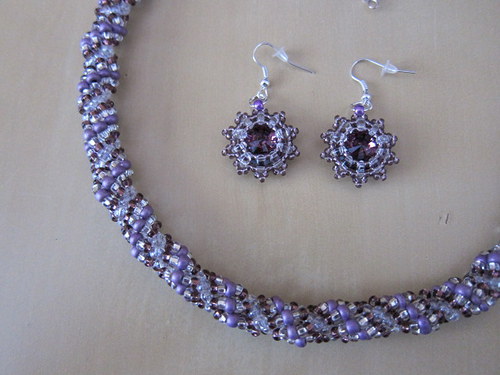 NÁHRDELNÍK spirála *** amethyst*** — foto 5
