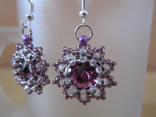 Náušnice Rivoli Amethyst — foto 2