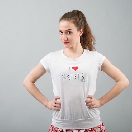 I love skirts. white. — foto 3