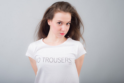 NO TROUSERS. white — foto 2