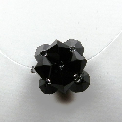 Černé kuličky Swarovski (166) — foto 5