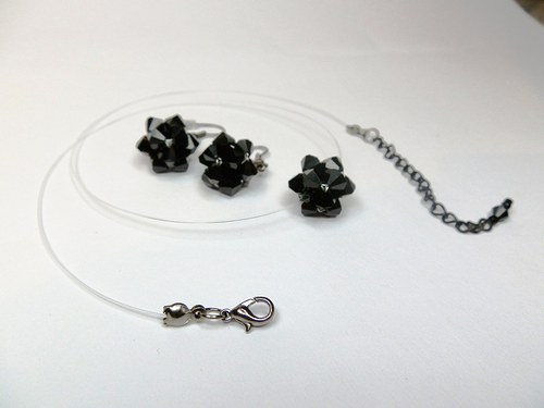 Černé kuličky Swarovski (166) — foto 6