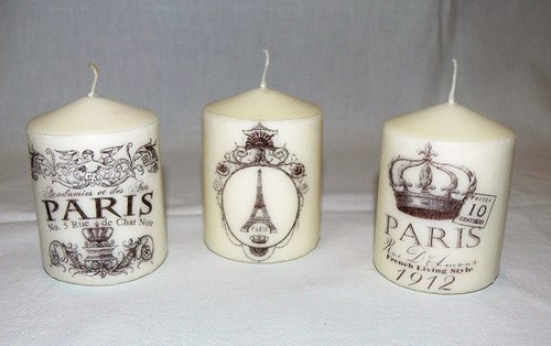 Svíčky - Paris ve vintage stylu — foto 2
