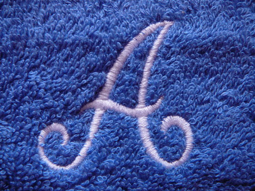 Žínka LUX s monogramem — foto 2