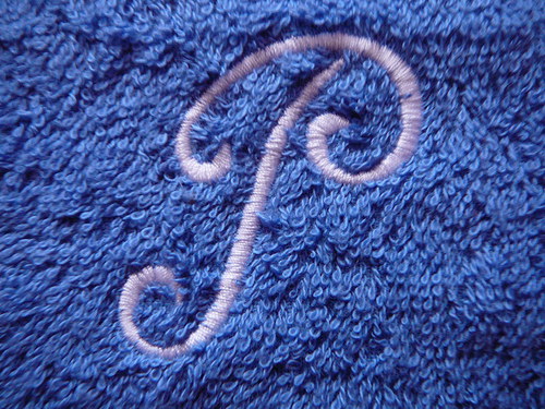 Žínka LUX s monogramem — foto 2