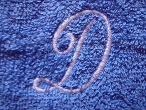 Žínka LUX s monogramem — foto 2