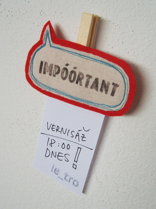 IMPÓÓRTANT kolíček — foto 2