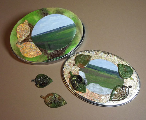 Scrapbook in a tin - ovál — foto 2