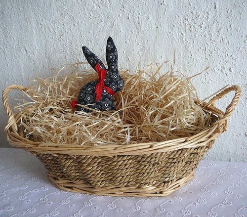 Zajíček - modrotiskový — foto 3