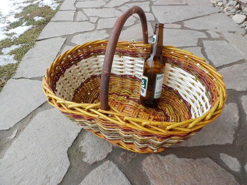 Proutěný košík na houby ,,houbáček´´ — foto 4