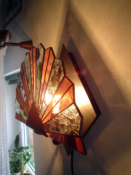 Vějířová lampa — foto 3