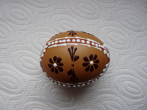 Velikonoční kraslice hnědé — foto 3