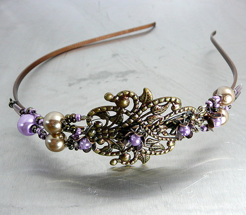 Čelenka : " Leaf filigree " — foto 4