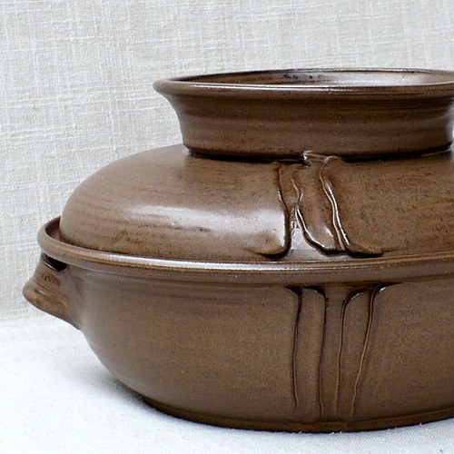 Zapékací mísa hnědá 23cm — foto 3